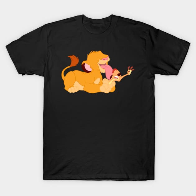 Licking Lion T-Shirt by VinylPatch